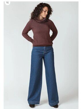 SKFK igorre knit patterned sweater